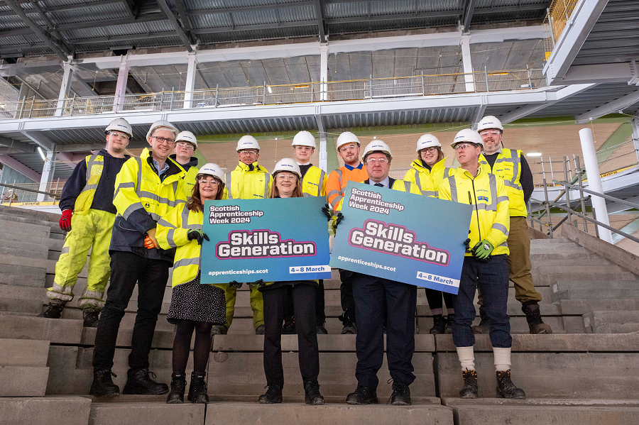 Education minister launches Scottish Apprenticeship Week at Fife